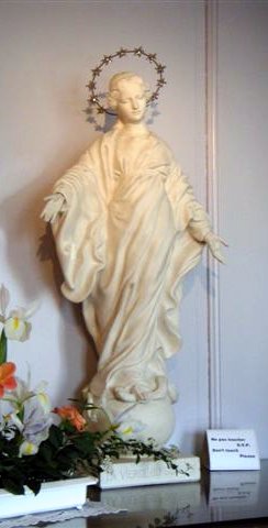 Virgin Mary Statue Lisieux replica